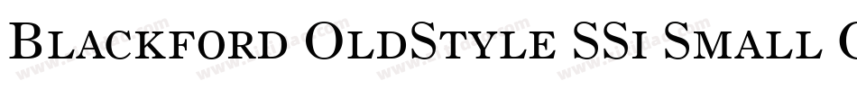 Blackford OldStyle SSi Small Caps字体转换